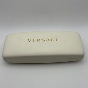 Cream Versace Sunglasses Case